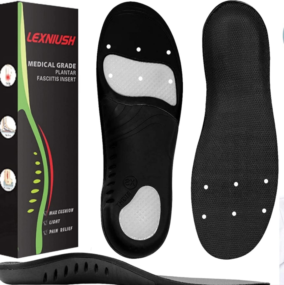 🎊Plantar Fasciitis Arch Support Shoe Inserts Women & Men size M